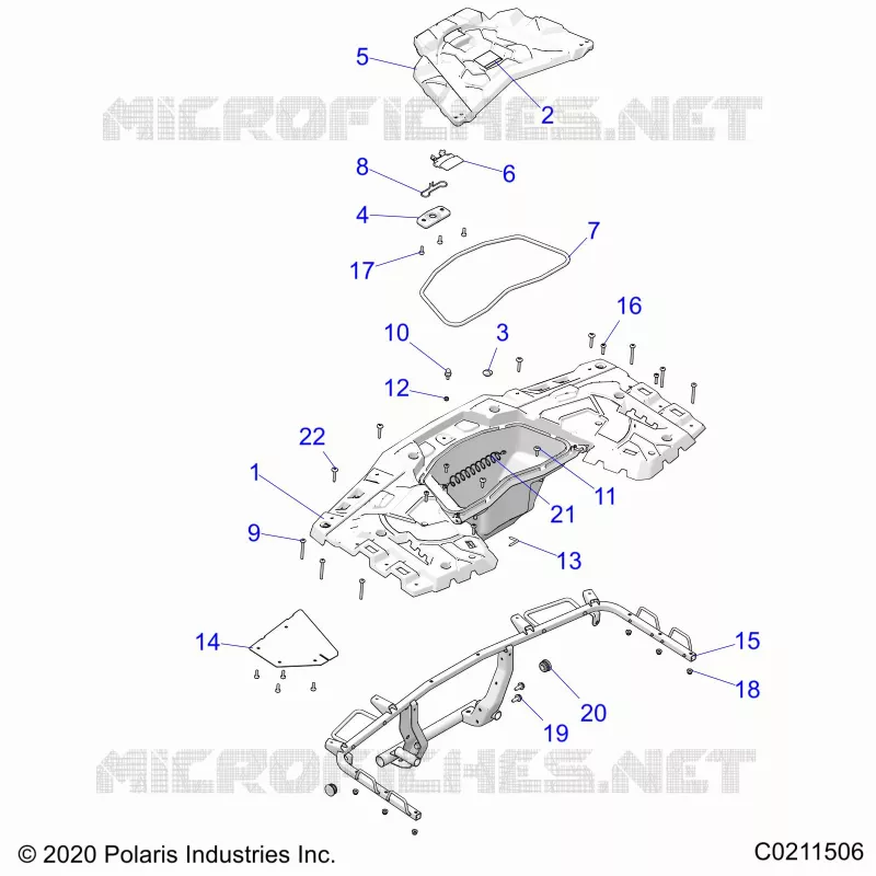 CARROZZERIA POSTERIORE RACK
