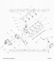 ASPIRAZIONE MANIFOLD, FUEL RAIL AND RELATED