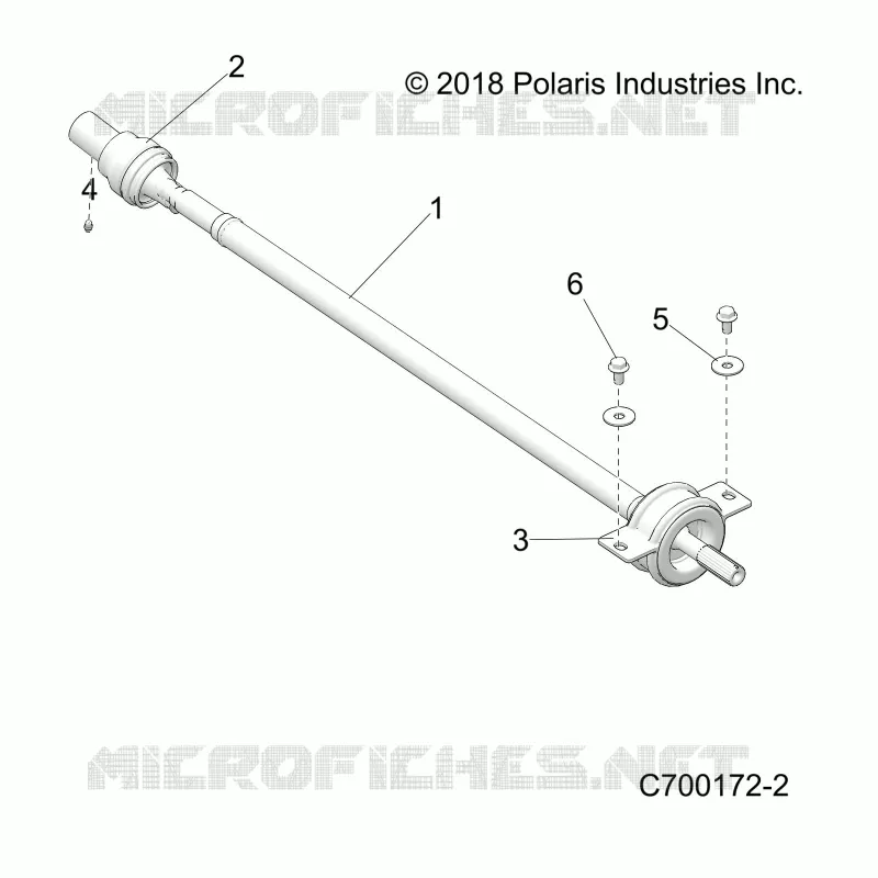 TRASMISSIONE, REAR PROP SHAFT