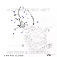 TRASMISSIONE, MAIN GEARCASE MOUNTING