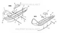 SCIARE 700 RMK 0970966, 700 SKS 0970566, and EUROPEAN 700 SKS E970566 (4938573857B003)