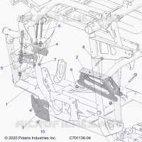 CHASSIS, MOTORE AND REAR DRIVELINE MOUNTING