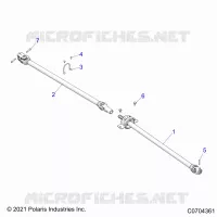 TRASMISSIONE, PROP SHAFT