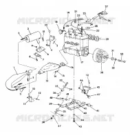 MONTAGGIO DEL MOTORE 500 XLT (4921662166029A)