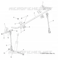 BARRA STABILIZZATRICE, FRONT