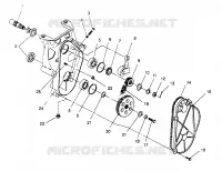 carter della catena ASSEMBLY  500 EFI 0952774, EFI SKS 0952574,   EFI SKS PT 0952974, (4929052905B011)