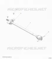 TRASMISSIONE, FRONT PROP SHAFT