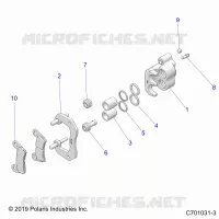 BRAKES, PINZA POSTERIORE