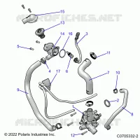MOTORE, WATERPUMP AND BYPASS