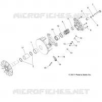 TRASMISSIONE, PRIMARY CLUTCH