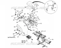 POSTERIORE CABINA DI MONTAGGIO Sportsman 4x4 W948040 (4926842684A006)