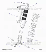 SUSPENSION, SHOCK ANTERIORE MOUNTING, STANDARD/PREMIUM