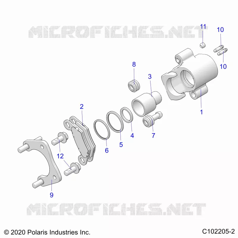 BRAKES, PINZA POSTERIORE