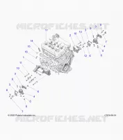 MOTORE, MOUNTING &amp; LONG BLOCK