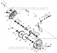 SCATOLA DEGLI INGRANAGGI Sport 400L W97BA38C and Trail Blazer W97BA25C (4940124012C009)