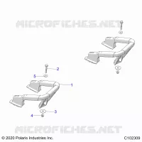 CARROZZERIA POSTERIORE RACK, HANDGRIPS