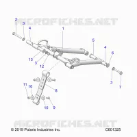 SUSPENSION, ANTERIORE COPPIA ARM