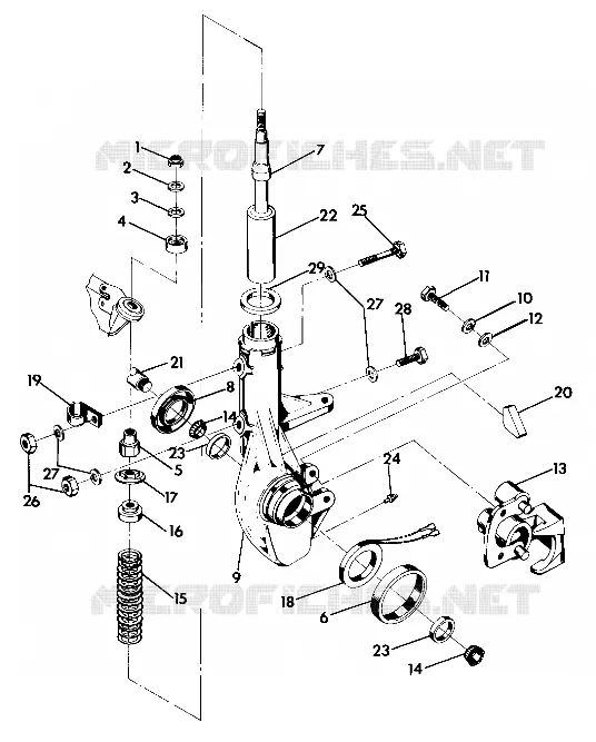 STRUT MONTAGGIO UPDATED 5/90 (4917731773019A)