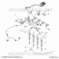 ELETTRICO, WIRE HARNESS, ENGINE