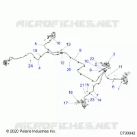 BRAKES, BRAKE LINES AND CILINDRO PRINCIPALE