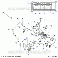 ELETTRICO, MAIN WIRE HARNESS