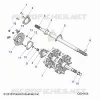 DRIVE TRAIN, JACKSHAFT AND ALBERO DI TRASMISSIONE
