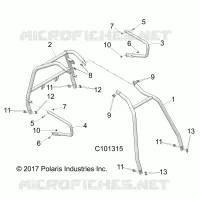 CHASSIS, CABINA AND SIDE BARS