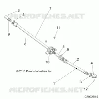 TRASMISSIONE, FRONT PROP SHAFT