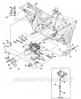 ENGINE AND SUPPORTO MARMITTA  (4917731773005A)