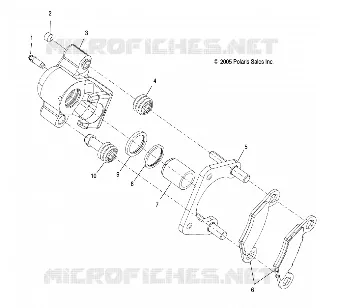 BRAKES, PINZA FRENO POSTERIORE