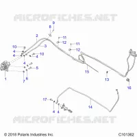 BRAKES, LINEE FRENO POSTERIORE
