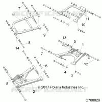 SOSPENSIONE POSTERIORE CONTROL ARMS