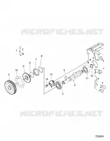 ENGINE, FUEL CAMSHAFT AND GOVERNATORE SHAFT
