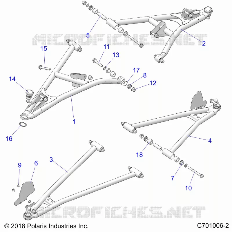 SOSPENSIONI ANTERIORI CONTROL ARMS