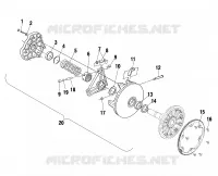 TRASMISSIONE FRIZIONE (ELECTRIC START MODELS)