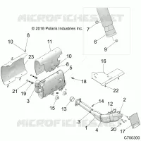 ENGINE, IMPIANTO DI SCARICO