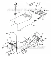 SEDILE   SERBATOIO DI GAS XLT LTD 0973756 and EUROPEAN XLT LTD E973756 (4937793779A006)