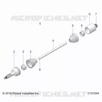 DRIVE TRAIN, POSTERIORE ALBERO