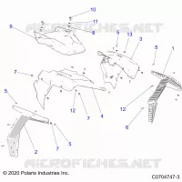 CAPPUCCIO AND FRONT BODY WORK -Z22ASK99A4/B4/ASV99A4 (C0704747-3)