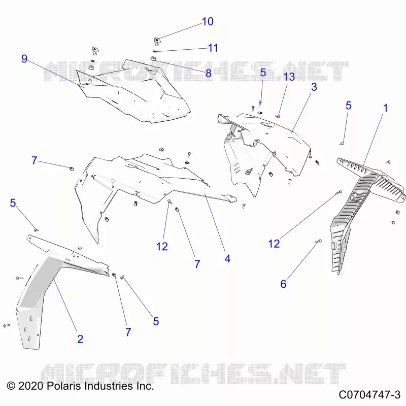 CAPPUCCIO AND FRONT BODY WORK -Z22ASK99A4/B4/ASV99A4 (C0704747-3)