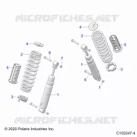 SOSPENSIONEDLE SHOCKS AND MOUNTING