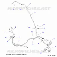 SISTEMA DI ALIMENTAZIONE CARBURANTE, FUEL LINES, EVAP