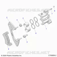FRENO ANTERIORE CALIPER