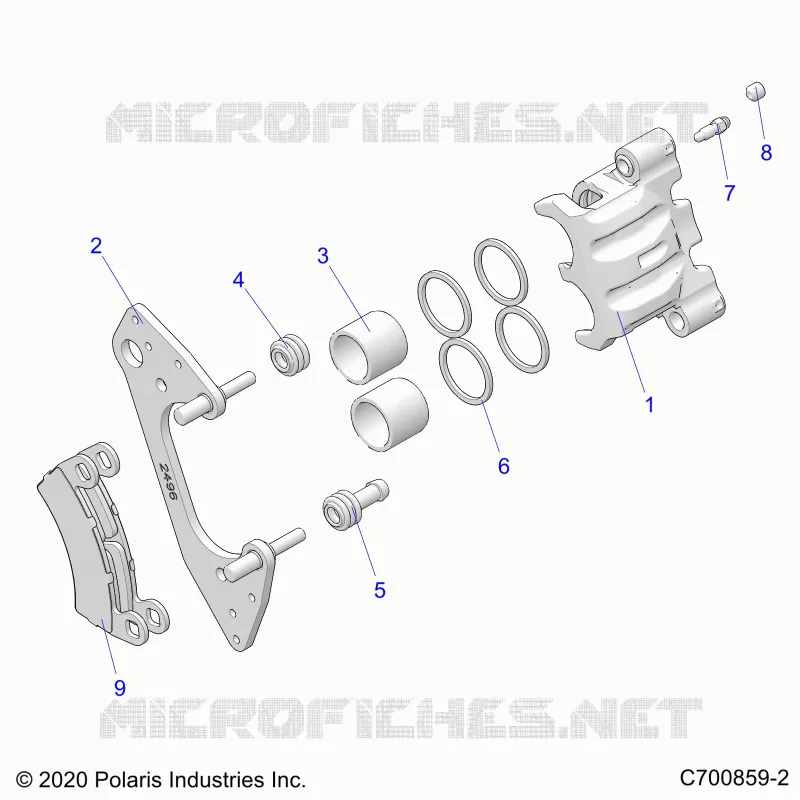 FRENO ANTERIORE CALIPER