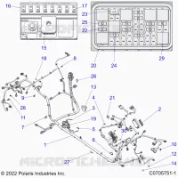 ELETTRICO, WIRE HARNESS, CHASSIS