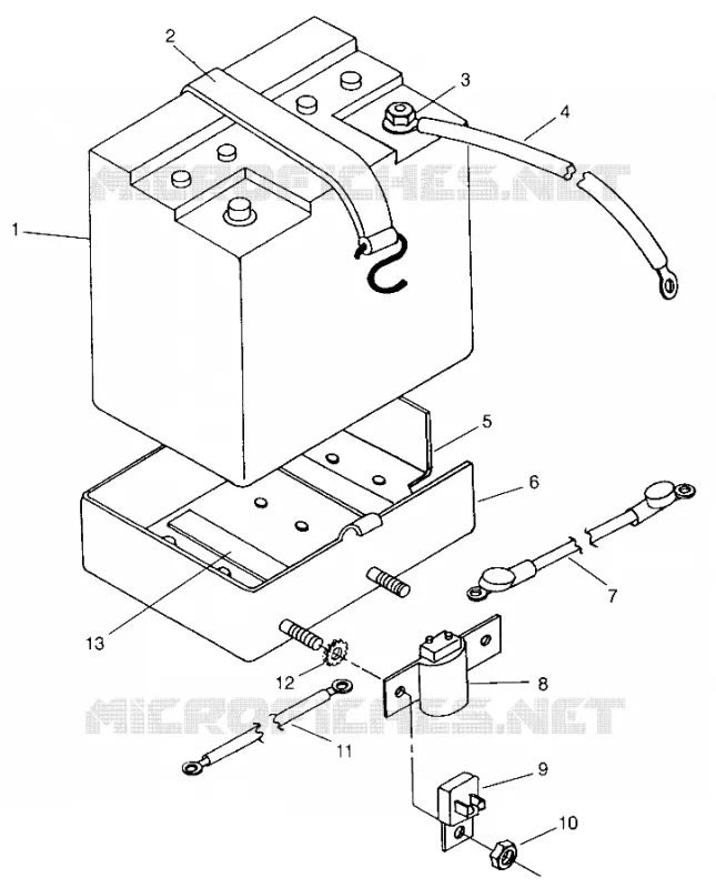 BATTERIA BOX LITE DELUXE 0963431 (4931663166A014)