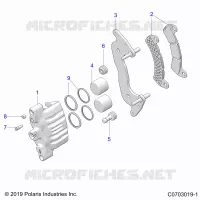 BRAKES, PINZA FRENO ANTERIORE