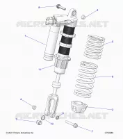 SUSPENSION, SHOCK ANTERIORE MOUNTING, STANDARD/PREMIUM