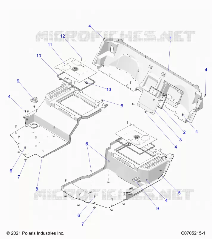 PAVIMENTO, REAR CLOSEOFFS