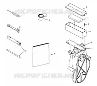 KIT DI STRUMENTI 500 0972764,  EUROPEAN 500 E972764,  500 SKS 0972564, EUROPEAN 500 (4938393839C013)